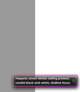 Video Creation Overlay